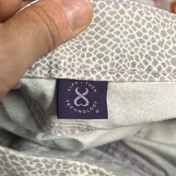 NYDJ Denim Animal Print Skirt - Picture 4 of 4